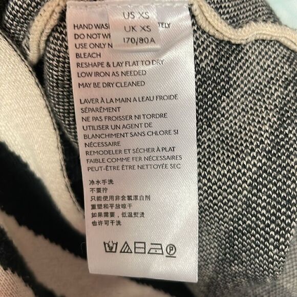 Anthropologie Zebra Print Pullover Sweater, Size Extra Small - Picture 3 of 7